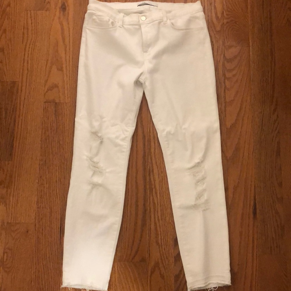 J Brand White jeans